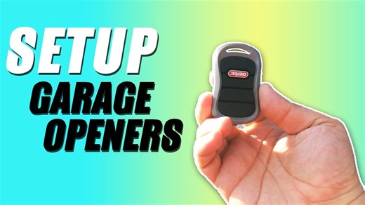 Watch Garage door opener remote programming on Amazon Live