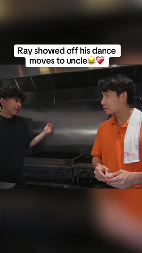 Ray showed off his dance moves to uncle 😂❤️‍🩹#ray #kai | ray dancing