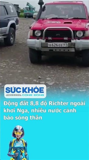 Động đất 8,8 độ Richter ngoài khơi Nga, nhiều nước cảnh báo sóng thần #news #tintuc24h