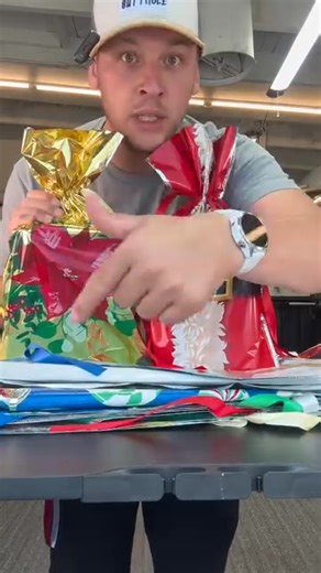 These gift bags give you so much time back—no wrapping Christmas presents this year! https://www.hllystore.com/products/gift-bags-biodegradable | Denise Neal