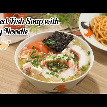 How To Make Sliced Fish Soup with Dry Noodle