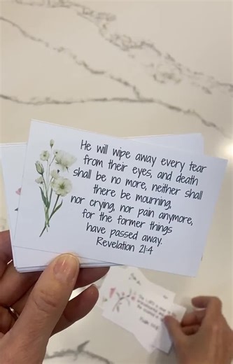 Grief Scripture Cards: Bible Verse Cards for Loss & Mourning (printable) - Etsy
