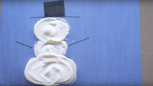 How to Make Snow Paint | Crafts for Kids