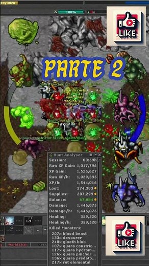 Olha em quanto tempo você termina o Bestiary dos Quaras Scout e todas as criaturas do West Oramond.