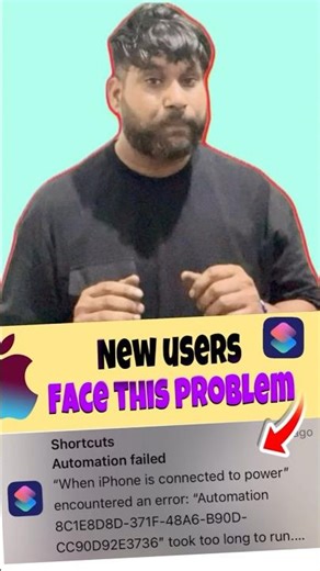 shortcut automation failed automation will run once your iphone is unlocked