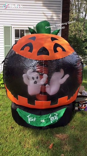 Gemmy 2006 Halloween Rotating Globe Decor