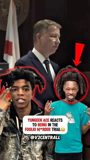 Yungeen Ace Reacts To Being In The Foolio M*rder Trial😳 #yungeenace #jacksonville