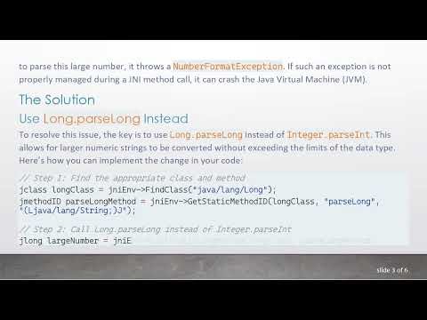 Solving JNI Crashes: Converting jstring to jint Without Issues
