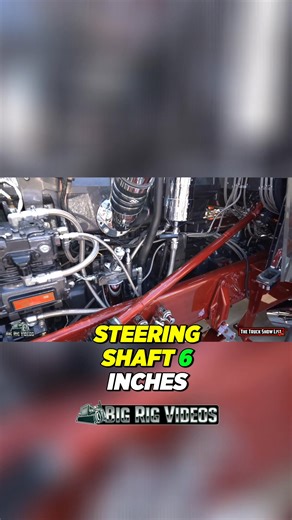 A C15 16Z CAT engine custom-built by PDI, paired with an 18-speed transmission. Compound turbos give it that extra cool factor. Original '87 piping, sanded and polished, plus steel braided lines throughout! Steering shaft lengthened for better handling. #BigRigVideos #Trucking #C15Cat #PDICustom #CompoundTurbos #SteelBraidedLines #TruckMods #Peterbilt | The Truck Show List