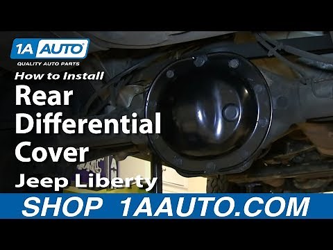 How to Replace Rear Differential Cover 02-07 Jeep Liberty