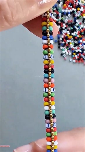 DIY Colorful Beads Beaded Bracelet 🥰🥰 | Wedding Decoration Ideas