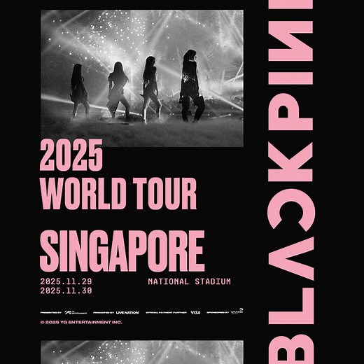 Blackpink Deadline World Tour 2025 in Singapore: New and final dates added