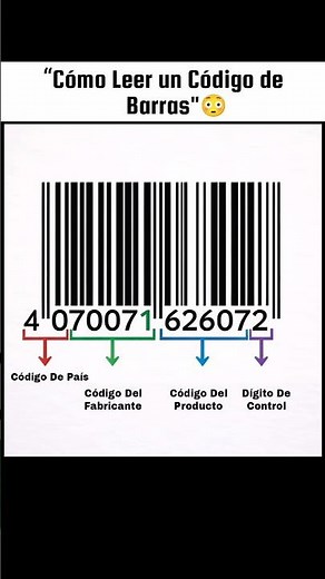 "Cómo Leer un Código de Barras"😳