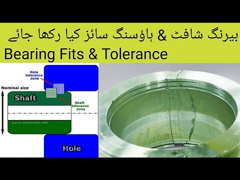 Bearing Fits and Tolerance|| Bearing Shaft and Housing Size Calculation||
