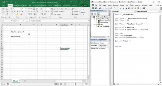 Excel VBA Tutorial for Beginners 7 - Copy And Paste Cell Data In VBA