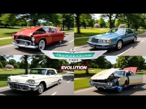 Iconic Ford Thunderbird Through Time | 91 Years of Style