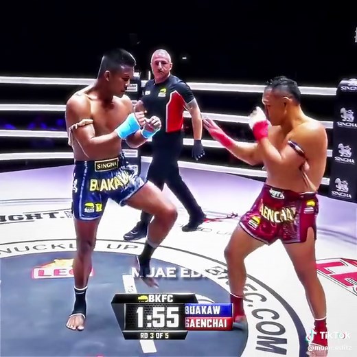 Epic Muay Thai Showdown: Buakaw vs. Saenchai