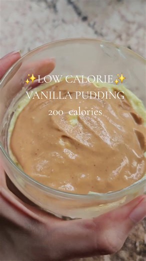 Low Calorie Guilt Free Vanilla Pudding for Breakfast, Snacks, or Dessert