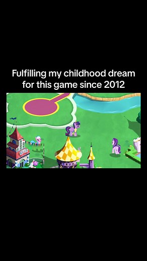 I got the castle before she became a princess 💀#fyp #mylittlepony #mlp #mylittleponyfriendshipismagic #mylittleponyfriendshipismagic