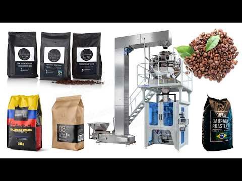 Automatic Coffee Pouch Packaging Machine with Degassing Valve Device