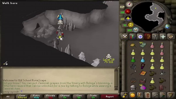 I Waited for Rich Players to Enter this Cave