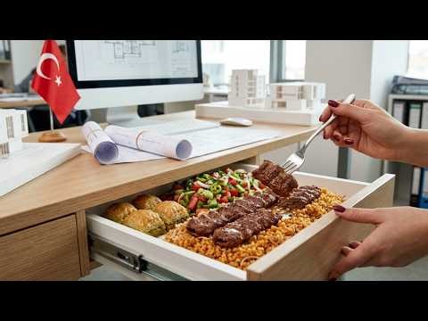 Which Country’s Business Lunch Drawer Would You Choose at Work? 🍛💼 Oddly Satisfying ASMR