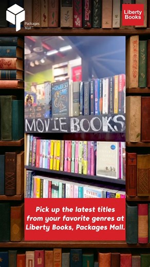 The scent of fresh pages and stories waiting to unfold! ✨ Visit Liberty Books at Packages Mall and fall in love with reading all over again! 📚 What’s your all-time favorite novel? Share with us below 👇🏻 #PackagesMall #LibertyBooks #BookNerd #ReadersDelight #BookHeaven | Packages Mall