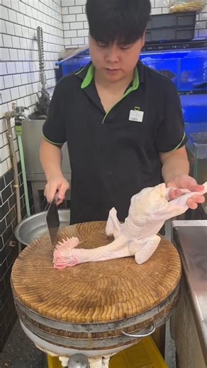 So Fast! Chicken Cutting in 10 Seconds 😱 #food #shorts #streetfood#asmr