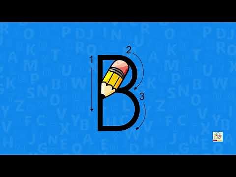 Letter B: Learning Capital and Lower Case B