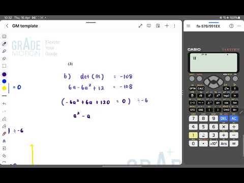 Q1 Edexcel Further Maths GCE May 2025 CP1 | Q1: Matrices (Singular & Inverse Matrix)