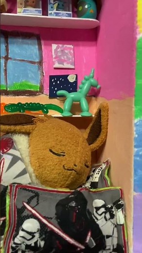 My Eevee shoe box room project