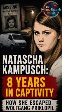 She Disappeared on Her Way to School… 8 Years Later, She Escaped | Natascha Kampusch Case