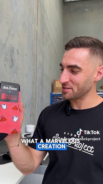 The story behind our Coffee & Poo Sock