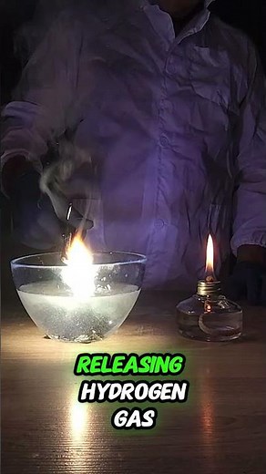 Magnesium Fire in Water Goes Crazy!