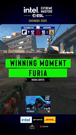 MOLODOY SENDS FURIA TO THE #IEM CHENGDU 2025 SEMI-FINAL | Intel Extreme Masters