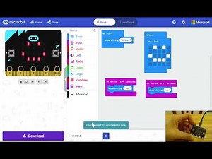 Upload your code onto a micro:bit