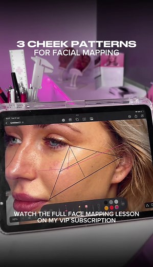 Facial Mapping Patterns: Tailoring Techniques for Unique Faces
