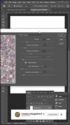 Easily Create Random Pattern Fill