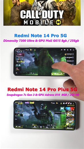 Test #CallOfDuty en #Redmi #Note14Pro+ 5G vs #Note14Pro5G Cuál es más rápido? | TecnoAndroid Carlos Posada | Facebook