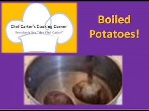 Boiled Potato Ideas