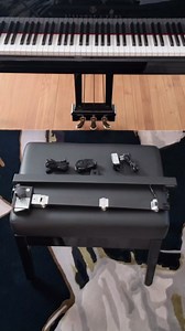 Stella-Pro Piano Light Double Arm Clip On: Professional Design, Asymmetric, Anti-Glare Lighting,Light Sensor,3000K~6500K CCT Adjustable, Dimmable, 12W LED Eye Protection