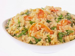 Lemony Shrimp and Risotto
