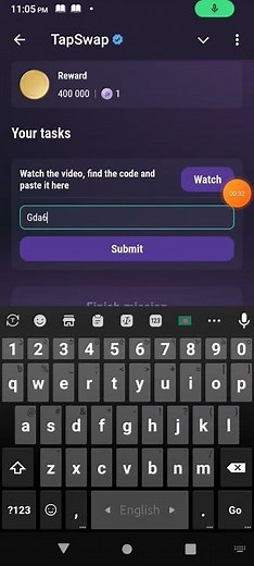 Earning Rewards? | Part 4 | Tapswap Code