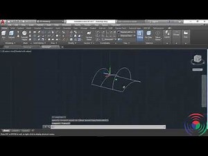 Autodesk AutoCAD: How to use Network Surface Command in Autodesk AutoCAD