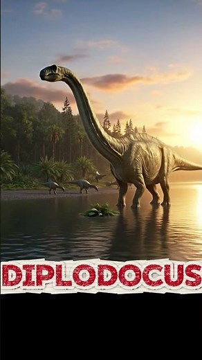 🌿 Diplodocus – The Gentle Giant of the Jurassic 🌿