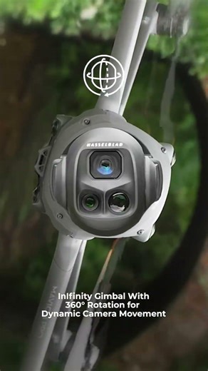 Intelligent aerial photography equipment is suitable for content creators