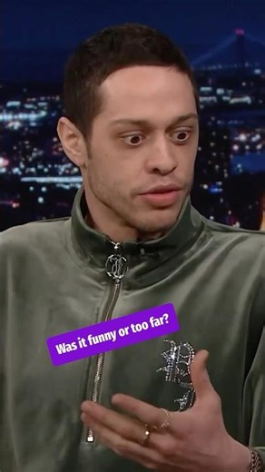 Pete Davidson’s SHOCKING Dad Joke Goes Viral! #petedavidson #shorts #celebritynews #hollywood #yt