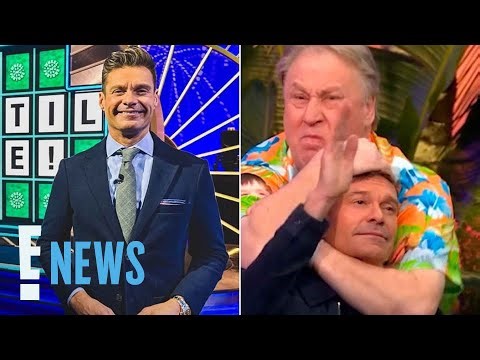 Ryan Seacrest Put in Headlock by Wheel of Fortune Contestant | E! News
