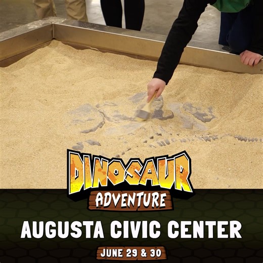 Dinosaur Adventure ROARS into Augusta, ME 練June 29 & 30 at the...