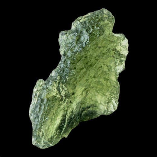 Natural Moldavite specimen Czech Republic Green tektite genuine Moldavite for collectors